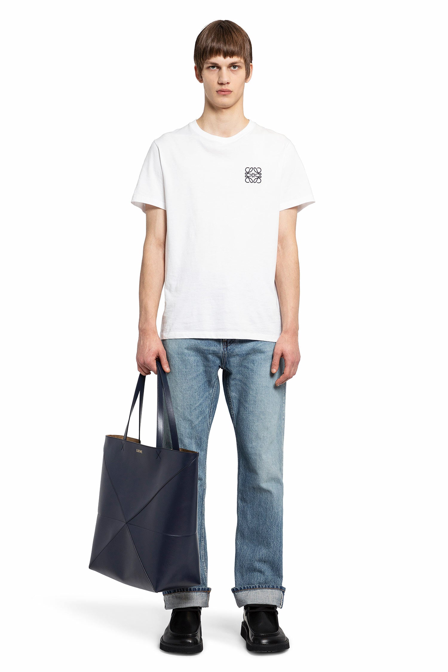 LOEWE MAN WHITE T-SHIRTS