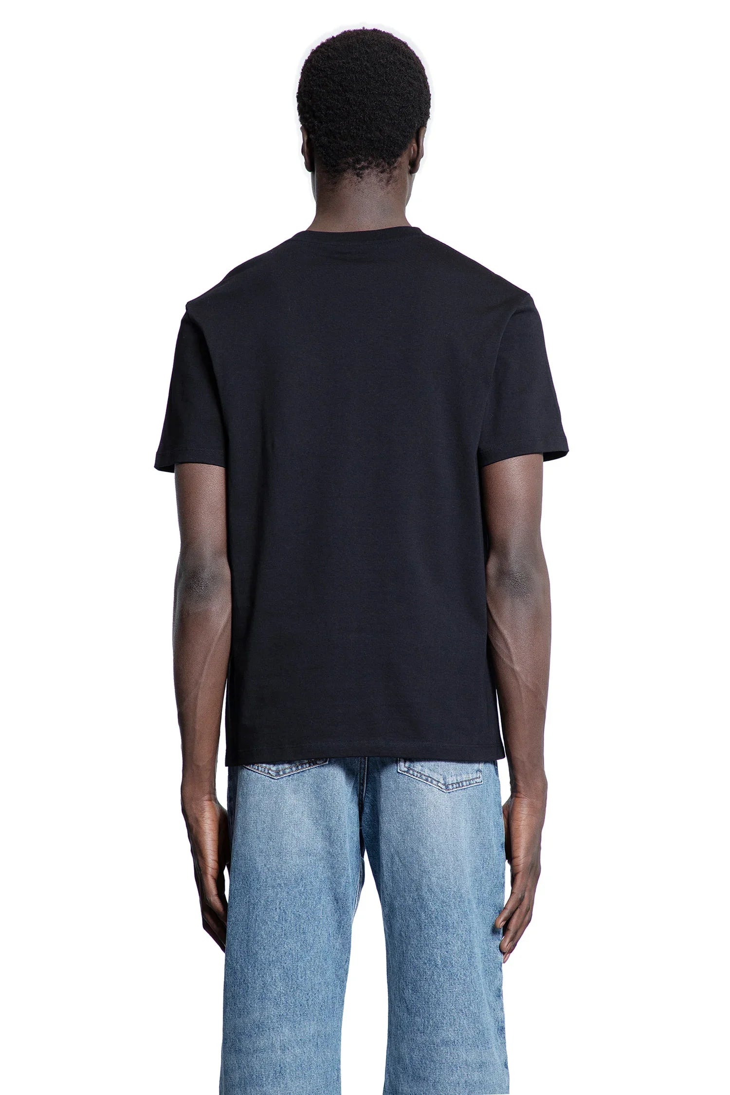 LOEWE MAN BLACK T-SHIRTS & TANK TOPS - Antonioli.eu