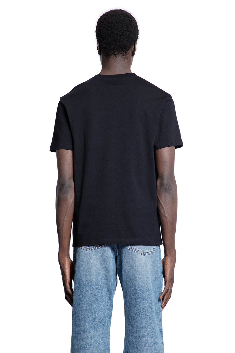 LOEWE MAN BLACK T-SHIRTS & TANK TOPS