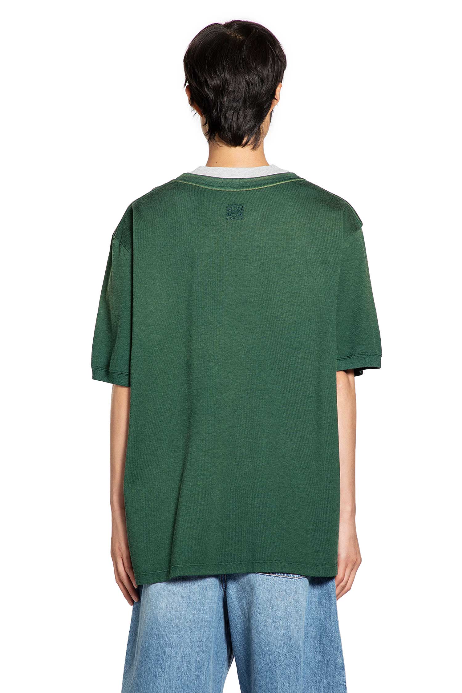 Loose Fit Fluid Cotton T-Shirt