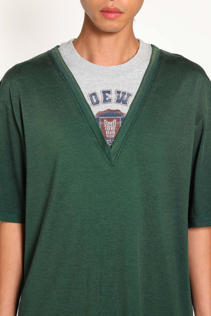 Loose Fit Fluid Cotton T-Shirt