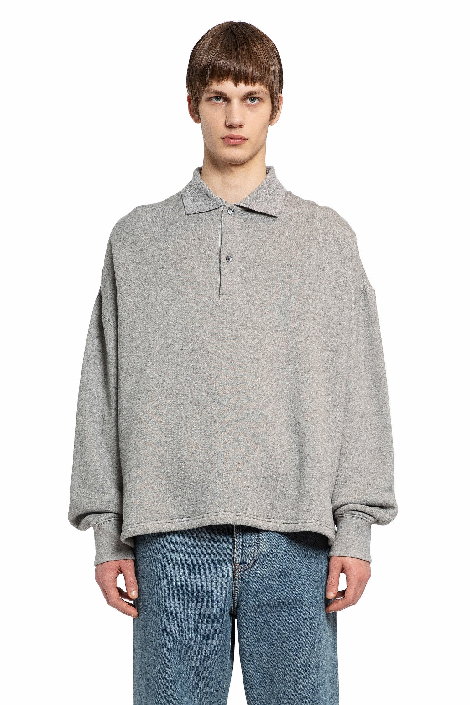 LOEWE MAN GREY SWEATSHIRTS