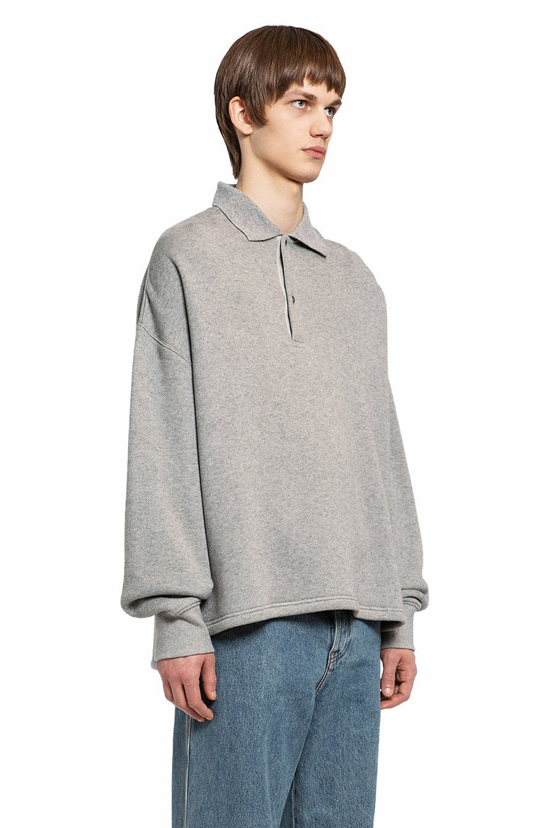 LOEWE MAN GREY SWEATSHIRTS