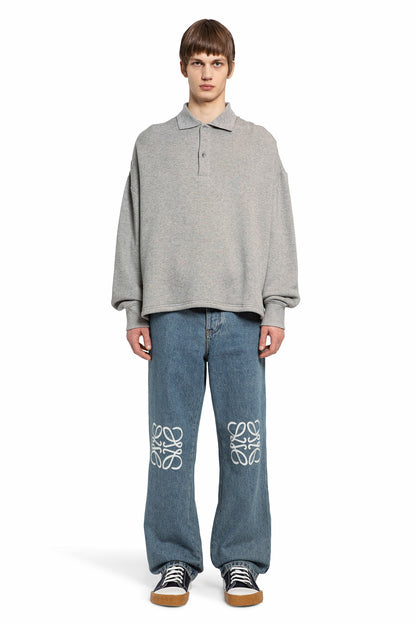 LOEWE MAN GREY SWEATSHIRTS