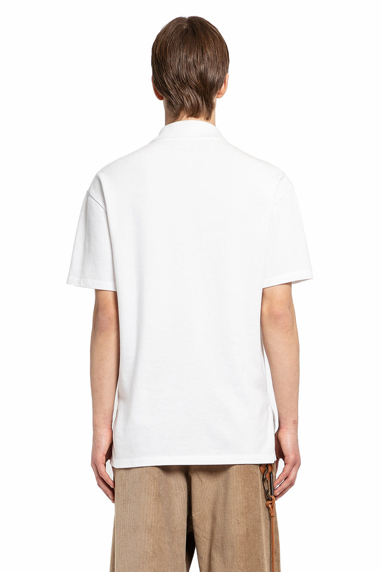 LOEWE MAN WHITE T-SHIRTS & TANK TOPS