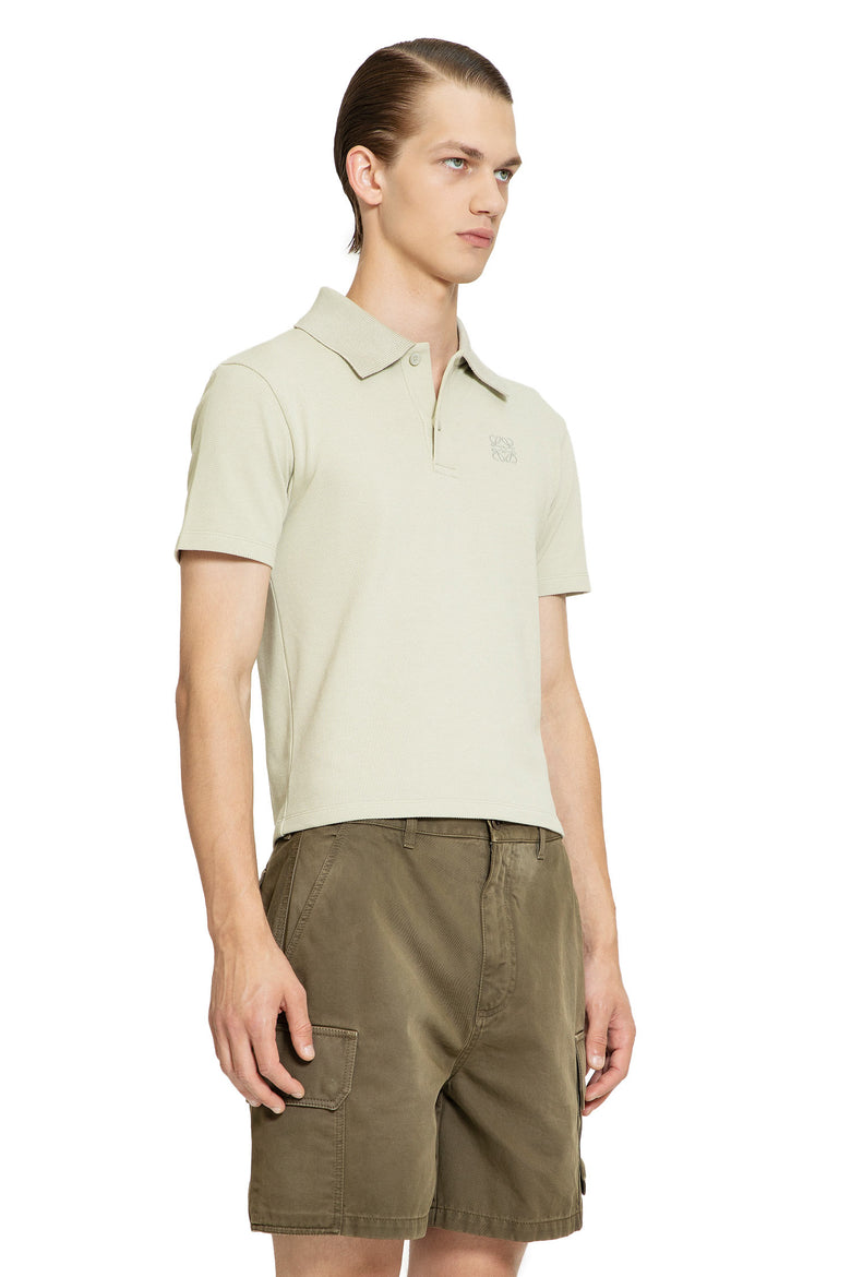 LOEWE MAN GREEN T-SHIRTS & TANK TOPS