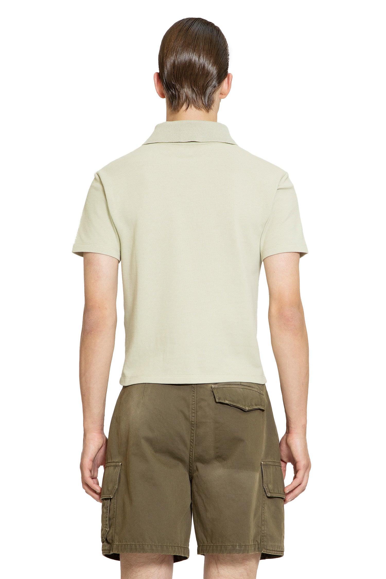 LOEWE MAN GREEN T-SHIRTS & TANK TOPS