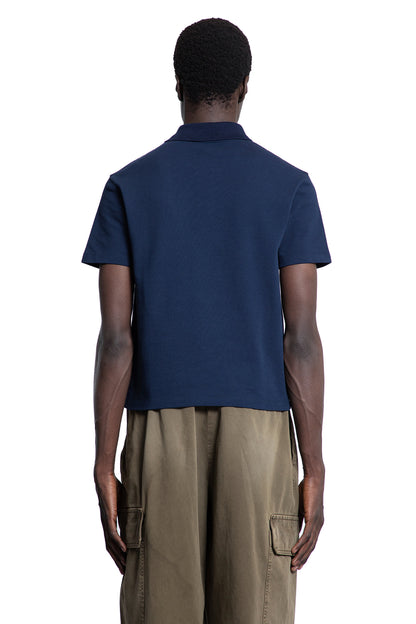 LOEWE MAN BLUE T-SHIRTS & TANK TOPS