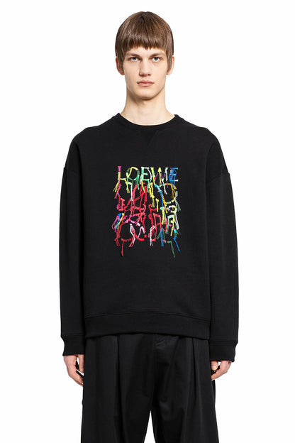 Antonioli LOEWE MAN BLACK SWEATSHIRTS