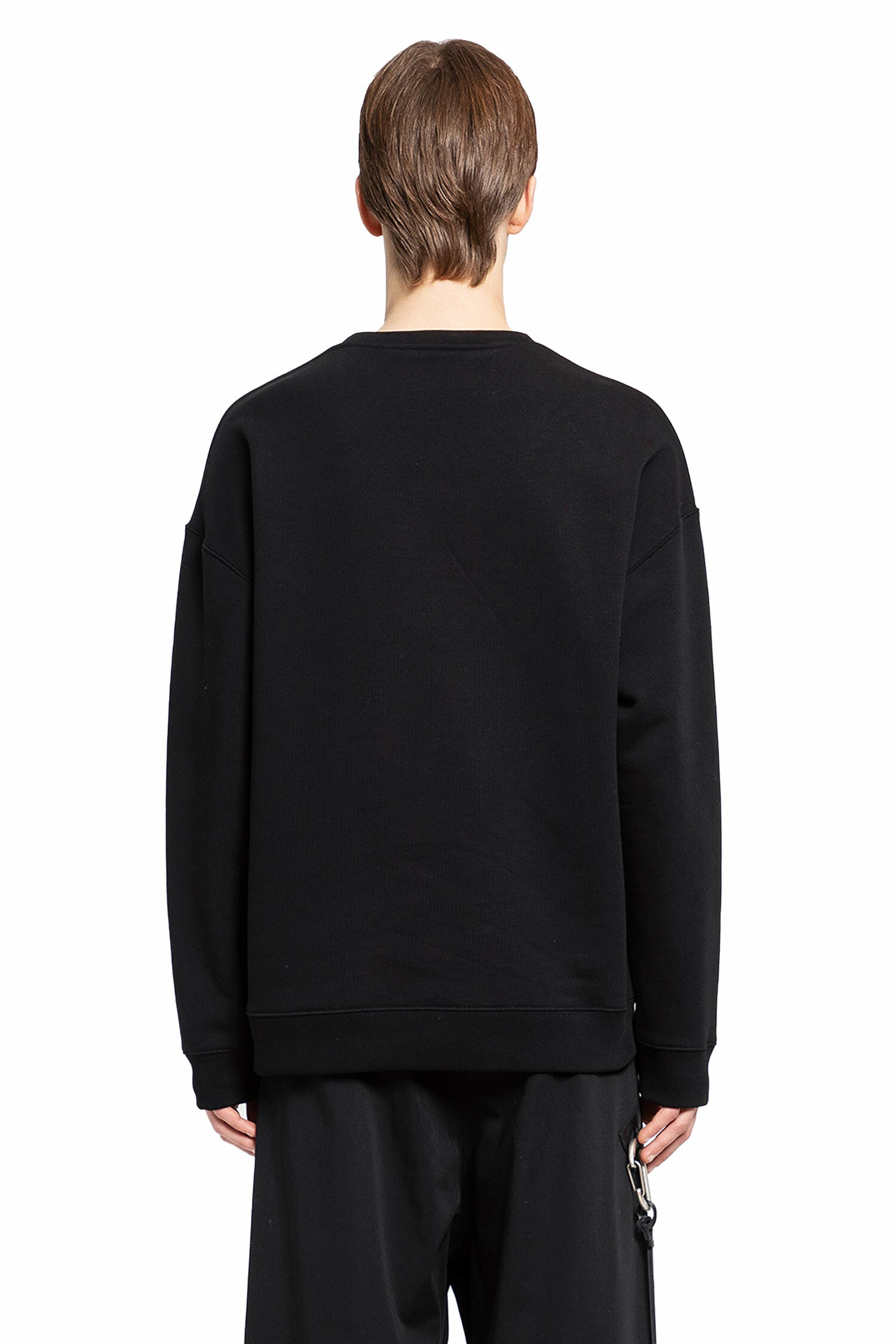 LOEWE MAN BLACK SWEATSHIRTS