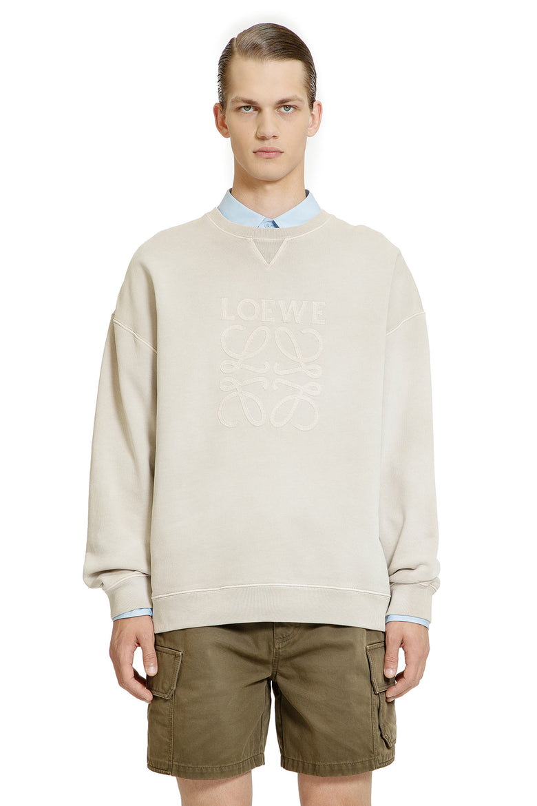 LOEWE SWEATSHIRTS BEIGE HOMME 