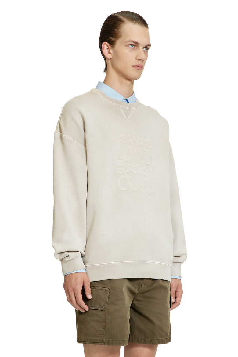 LOEWE SWEATSHIRTS BEIGE HOMME 