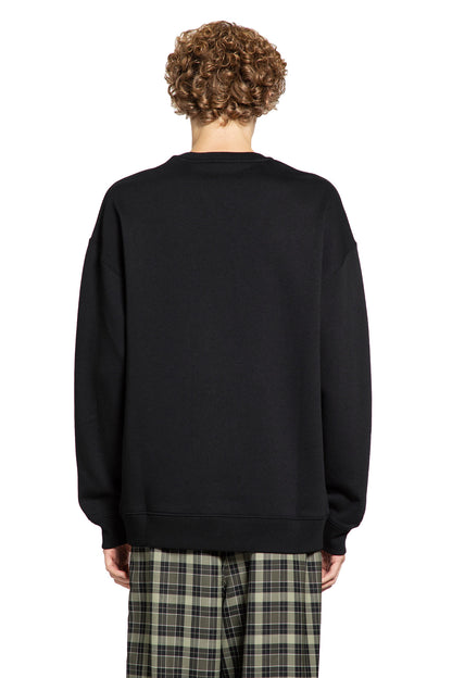 LOEWE MAN BLACK SWEATSHIRTS