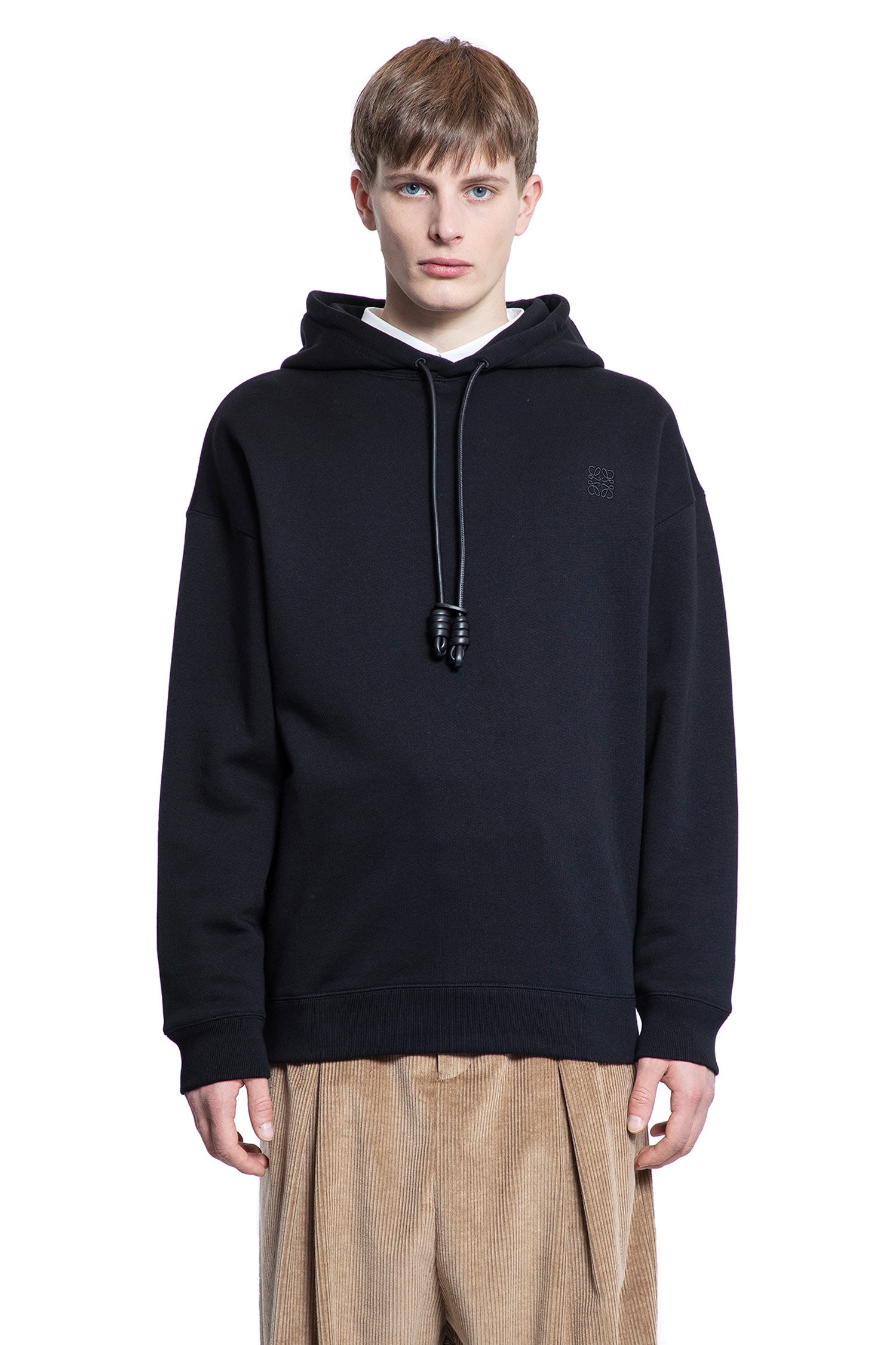 LOEWE MAN BLACK SWEATSHIRTS