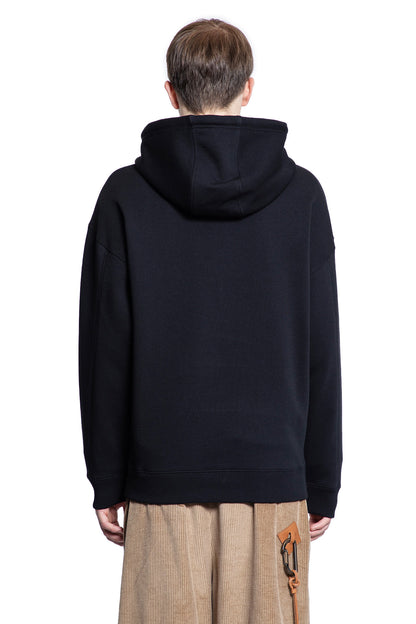 LOEWE MAN BLACK SWEATSHIRTS