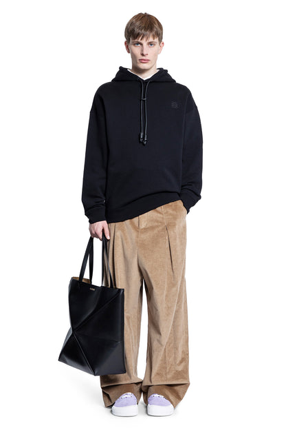 LOEWE MAN BLACK SWEATSHIRTS