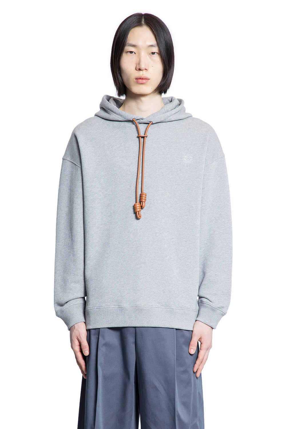 LOEWE MAN GREY SWEATSHIRTS