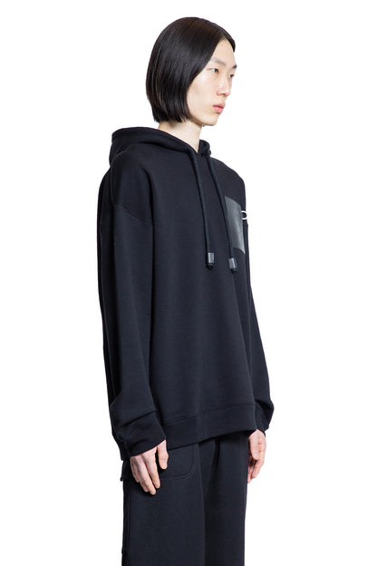 LOEWE MAN BLACK SWEATSHIRTS