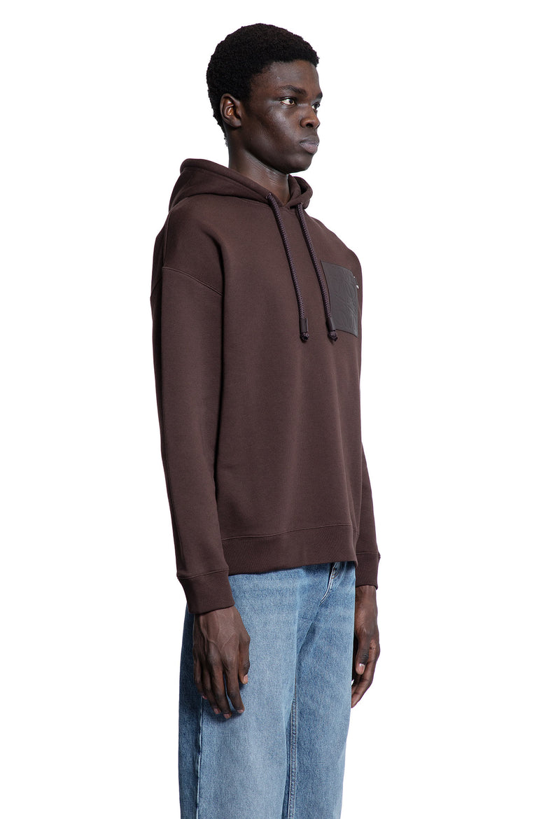 LOEWE MAN BROWN SWEATSHIRTS