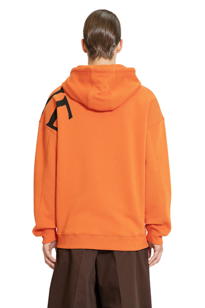 LOEWE MAN ORANGE SWEATSHIRTS