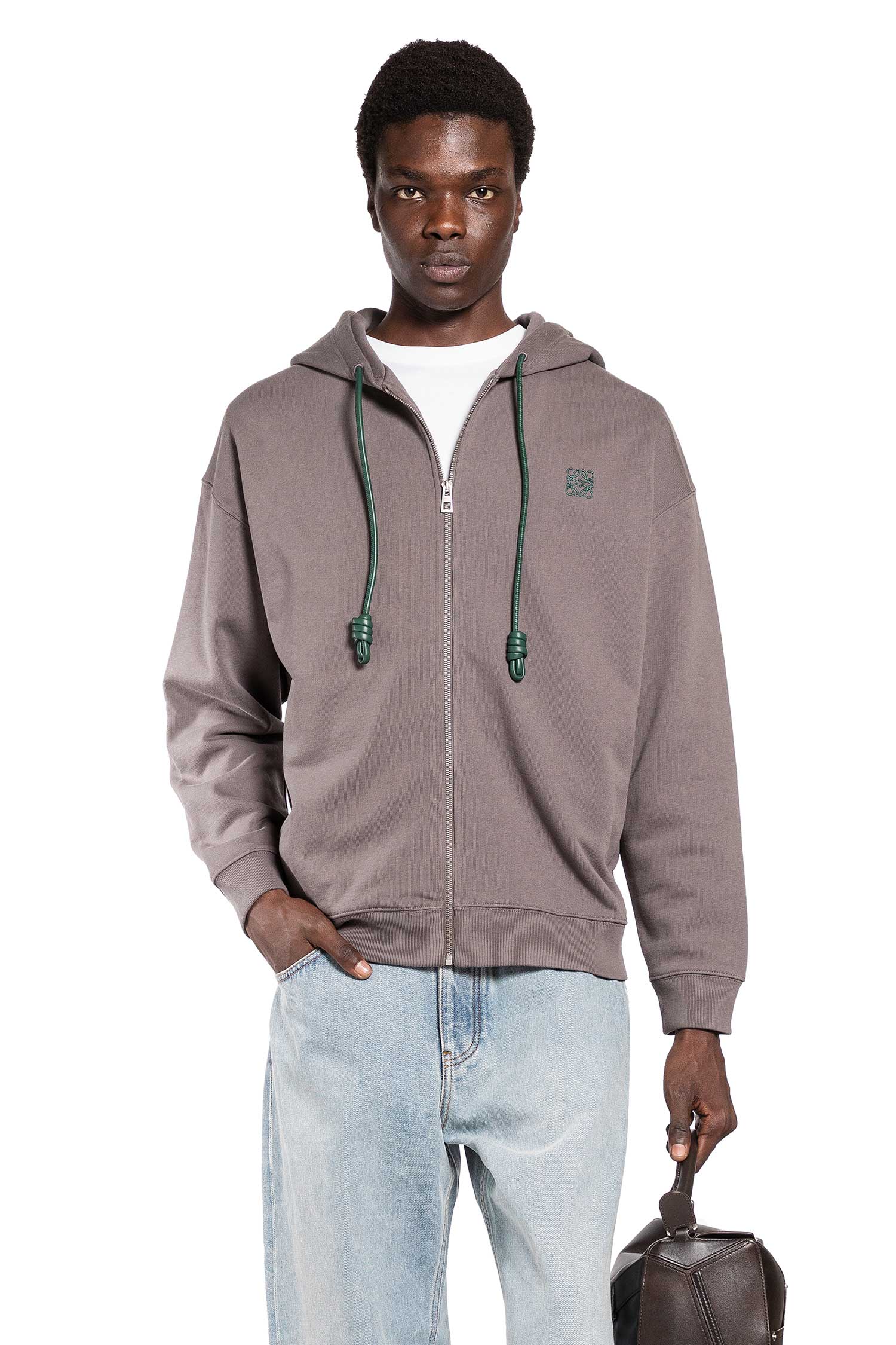 Anagram Zip-Up Hoodie