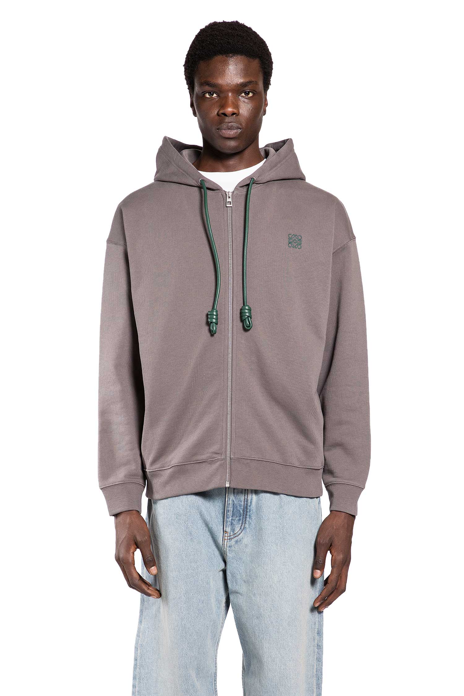 Anagram Zip-Up Hoodie