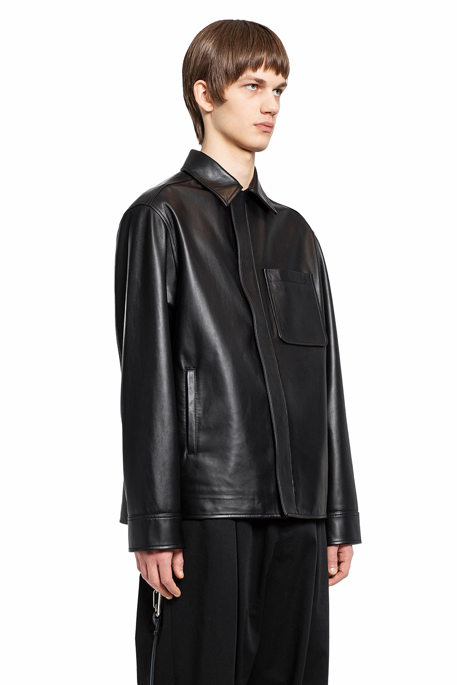 LOEWE MAN BLACK SHIRTS