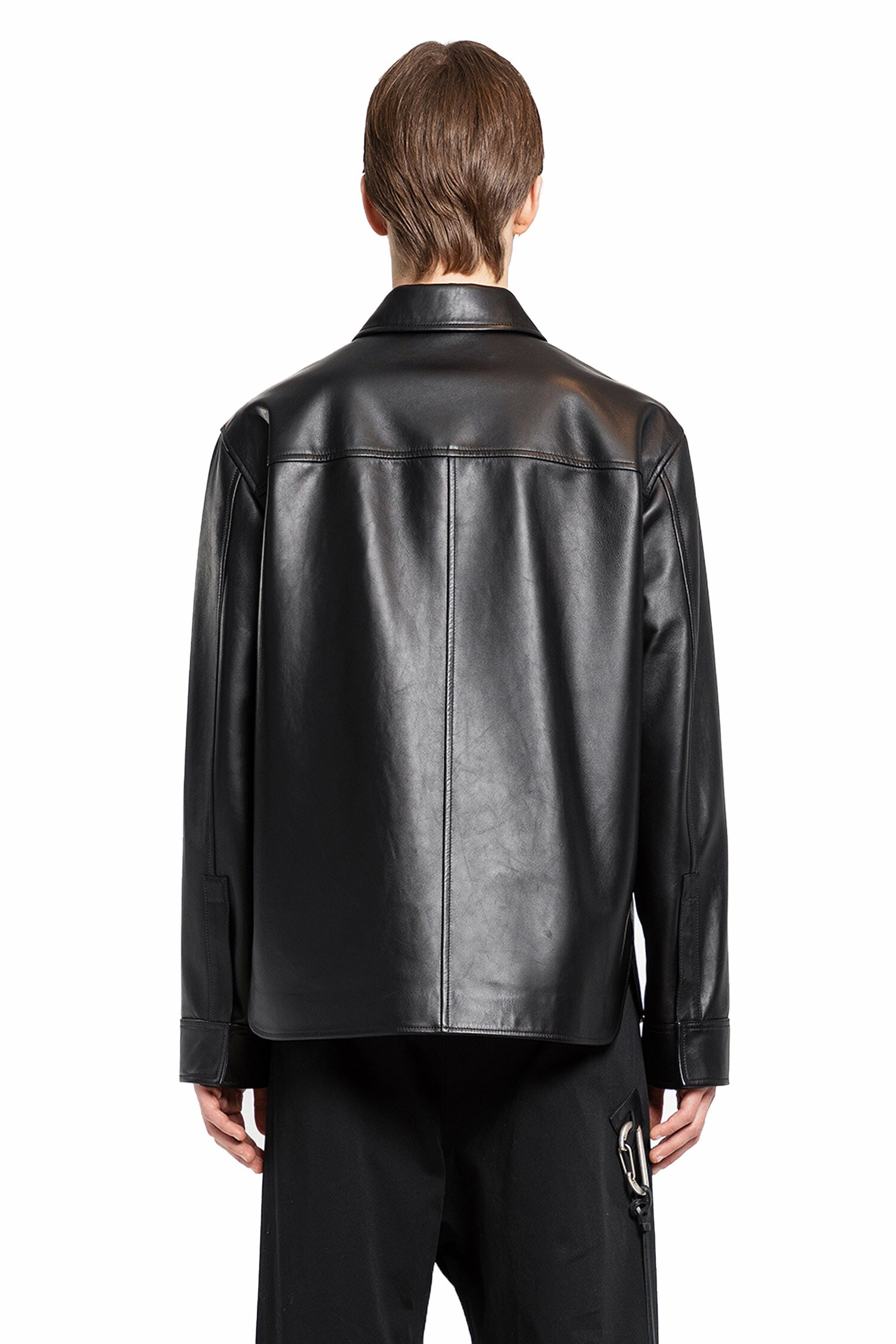 LOEWE MAN BLACK JACKETS