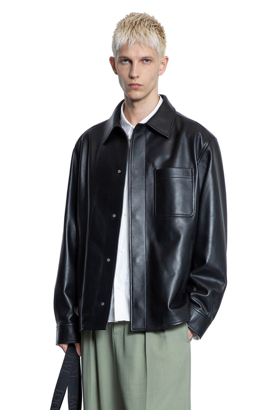 Overshirt in Nappa Lambskin - Antonioli.eu