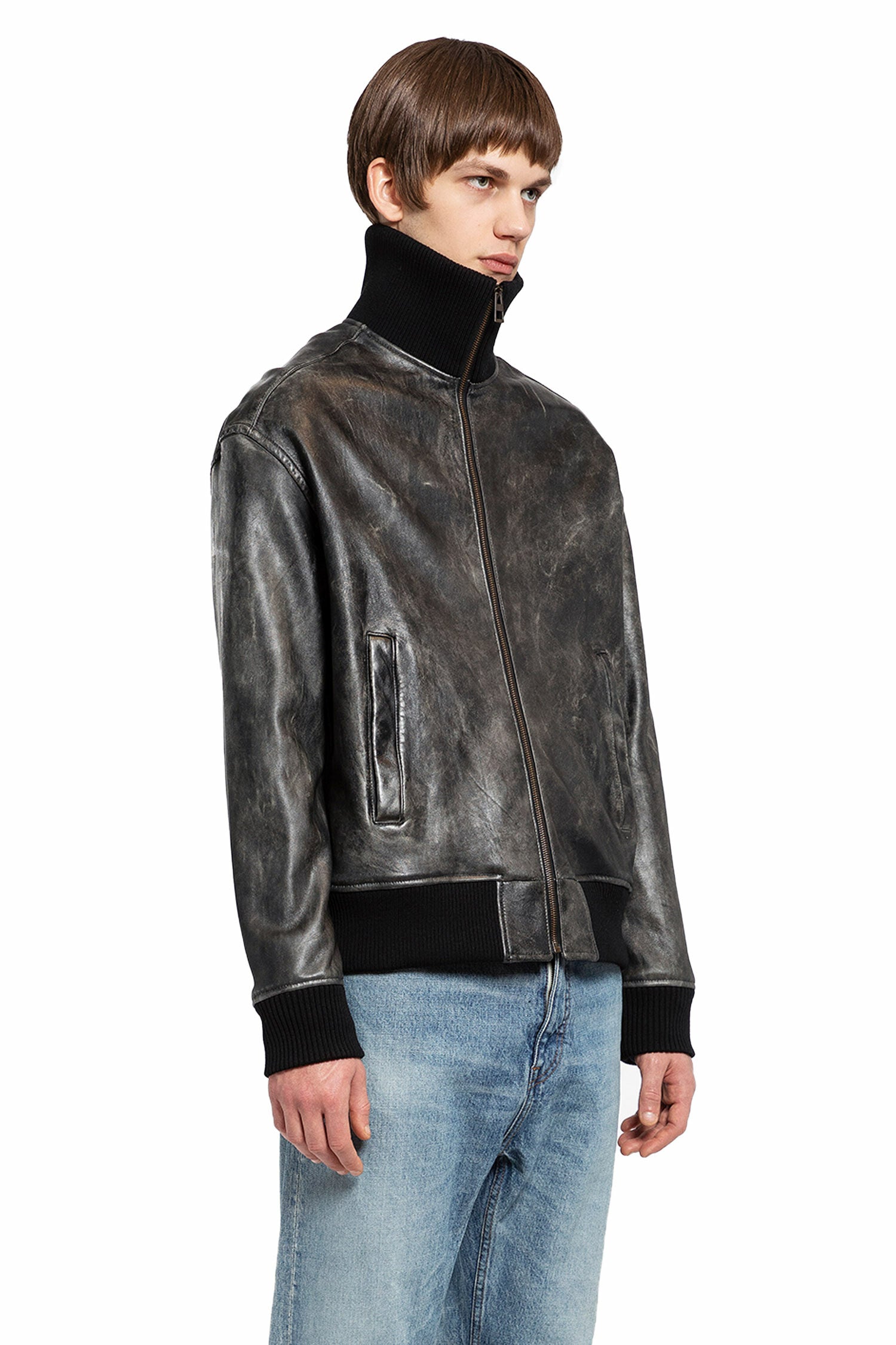 LOEWE MAN BLACK JACKETS