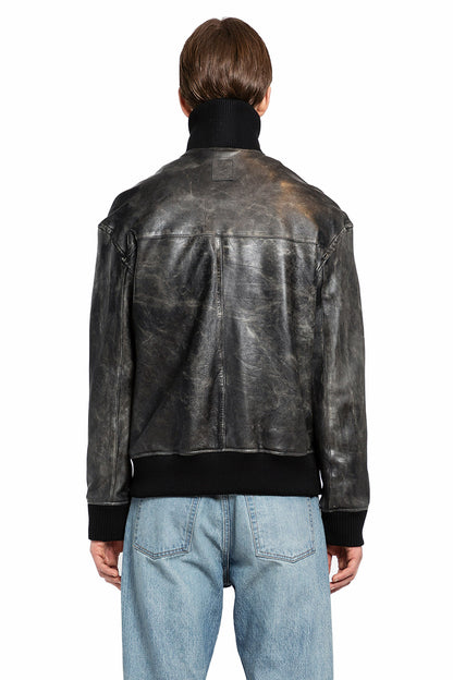 LOEWE MAN BLACK JACKETS