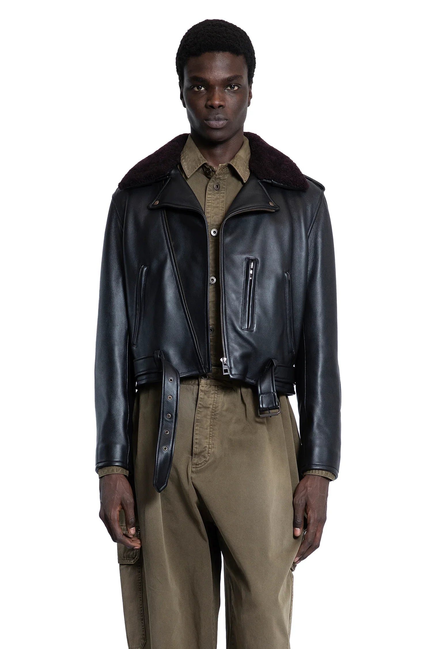 LOEWE MAN BLACK JACKETS - Antonioli.eu