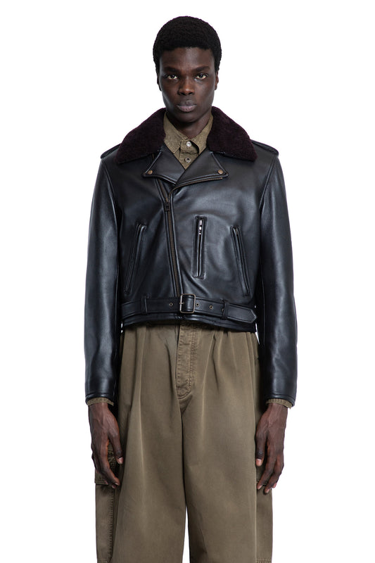 LOEWE MAN BLACK JACKETS