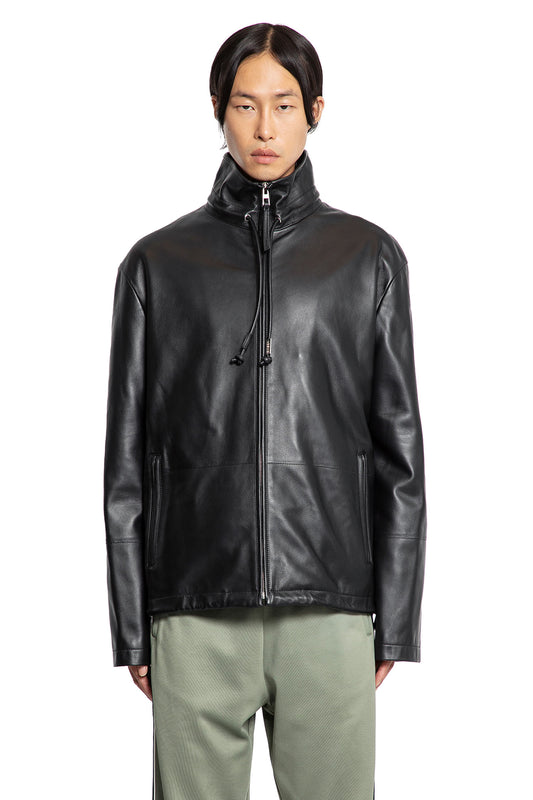 Zip-Up Jacket in Nappa Lambskin - Antonioli.eu