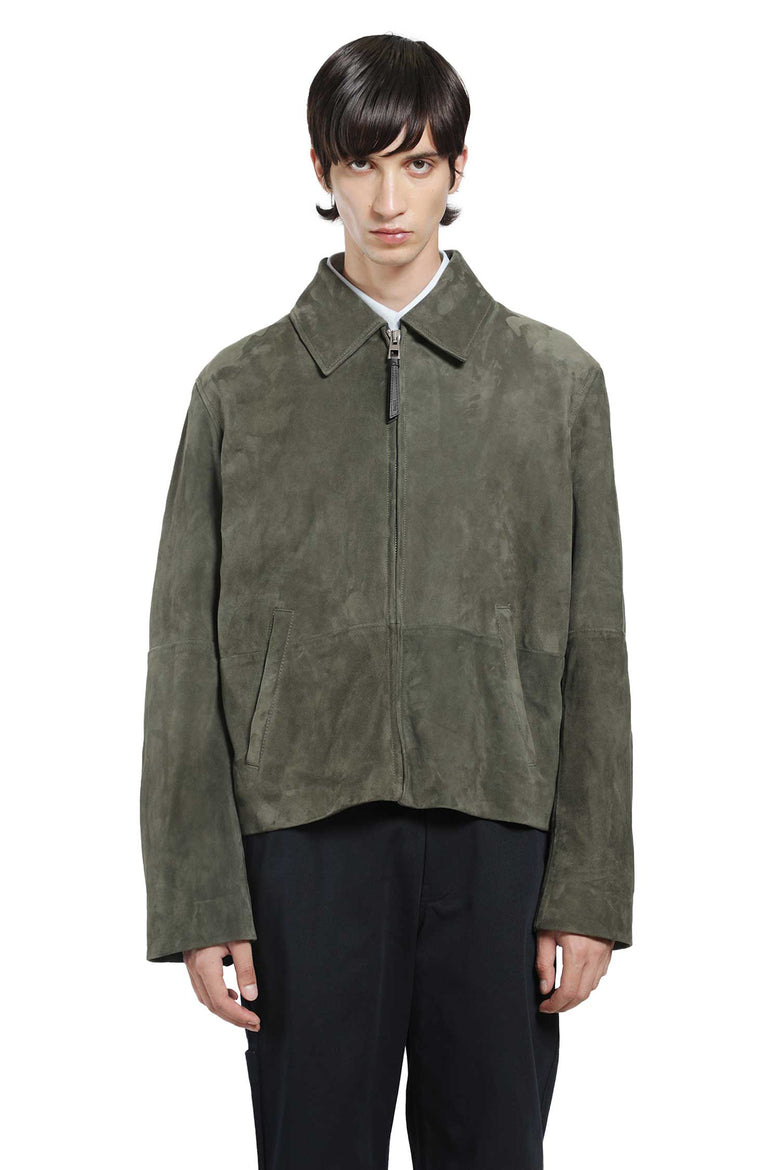 
              LOEWE Suede Zip-Up Jacket man
            