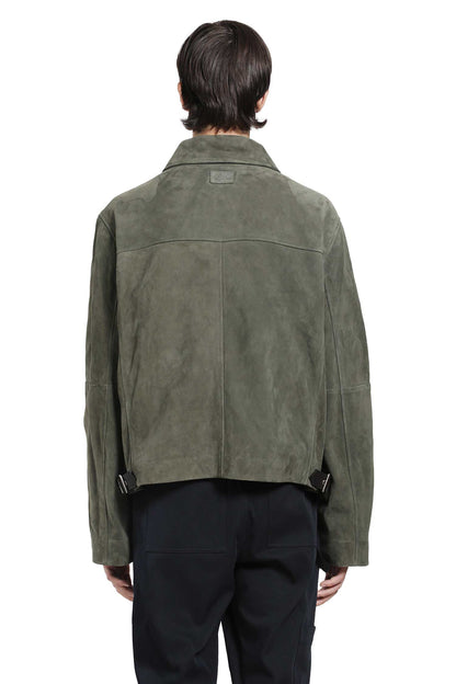 Suede Zip-Up Jacket