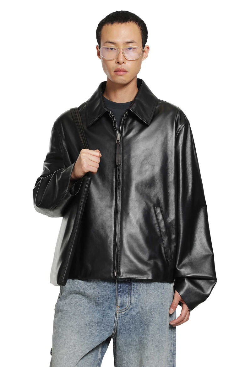 LOEWE Zip-Up Jacket in Lambskin man