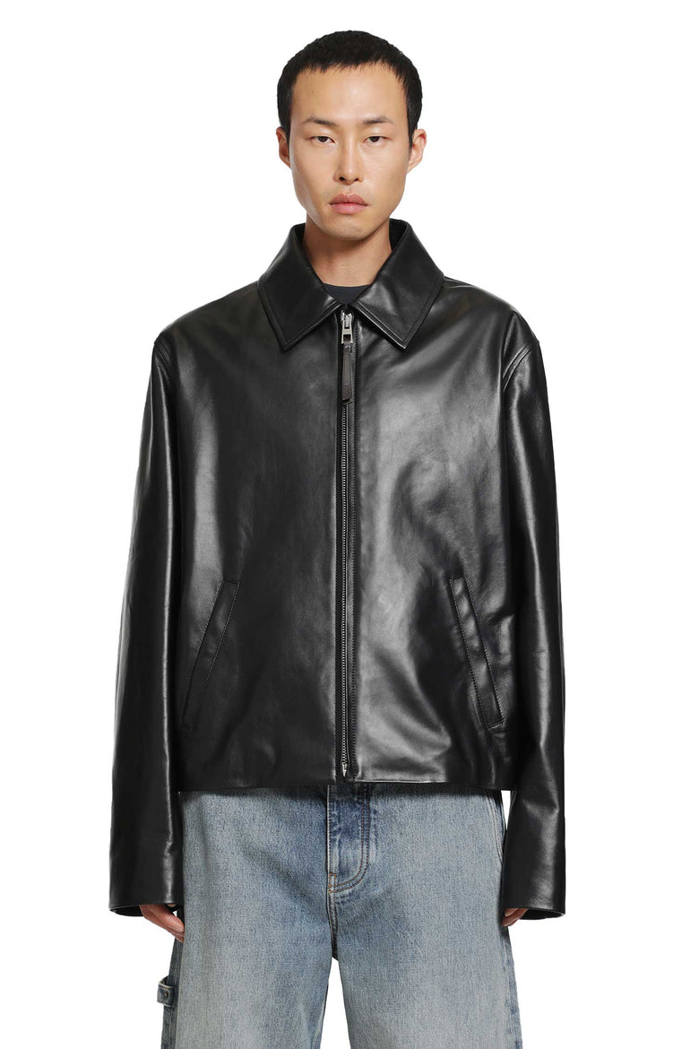 
              LOEWE Zip-Up Jacket in Lambskin man
            