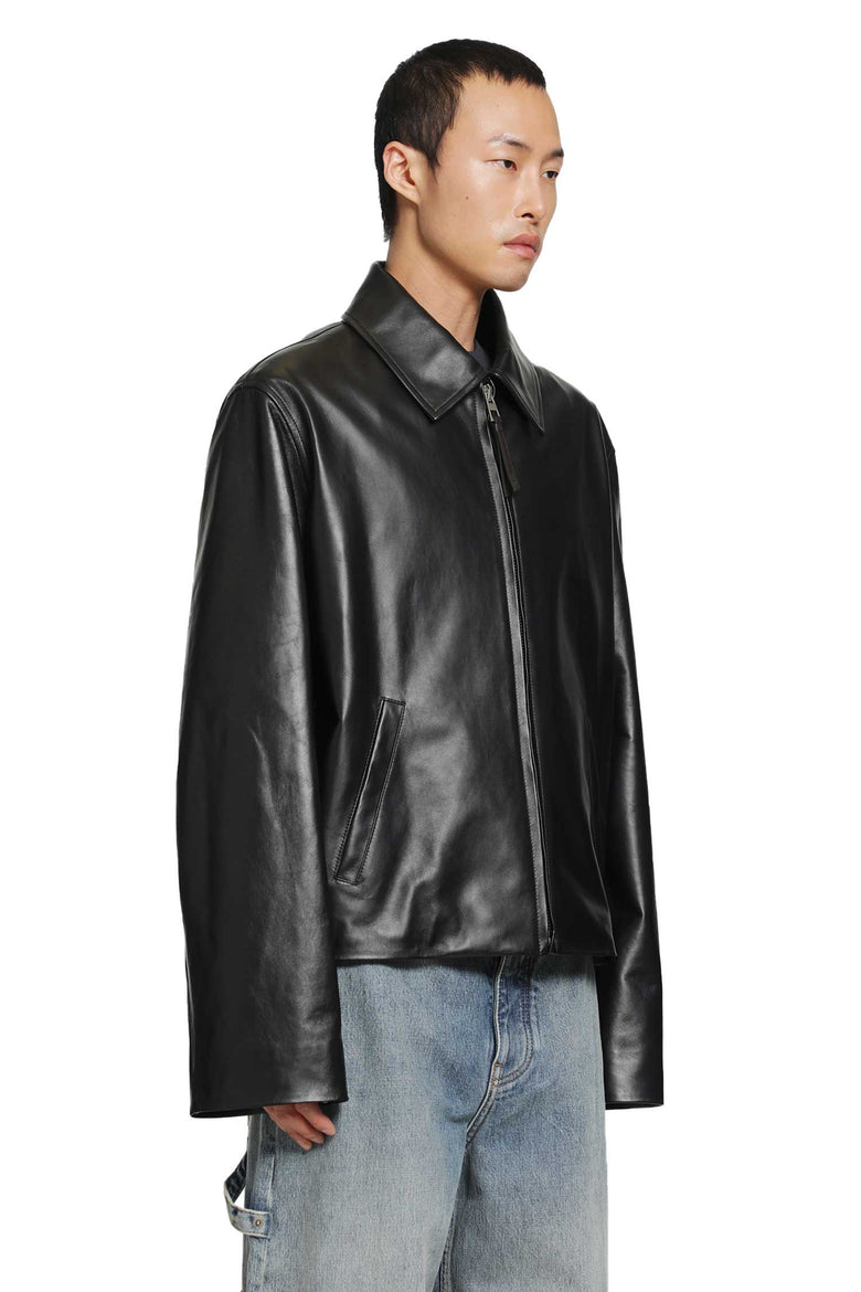 
              LOEWE Zip-Up Jacket in Lambskin man
            