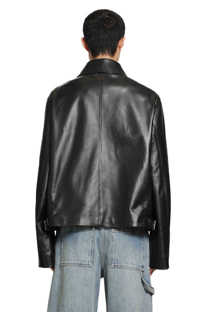 Zip-Up Jacket in Lambskin