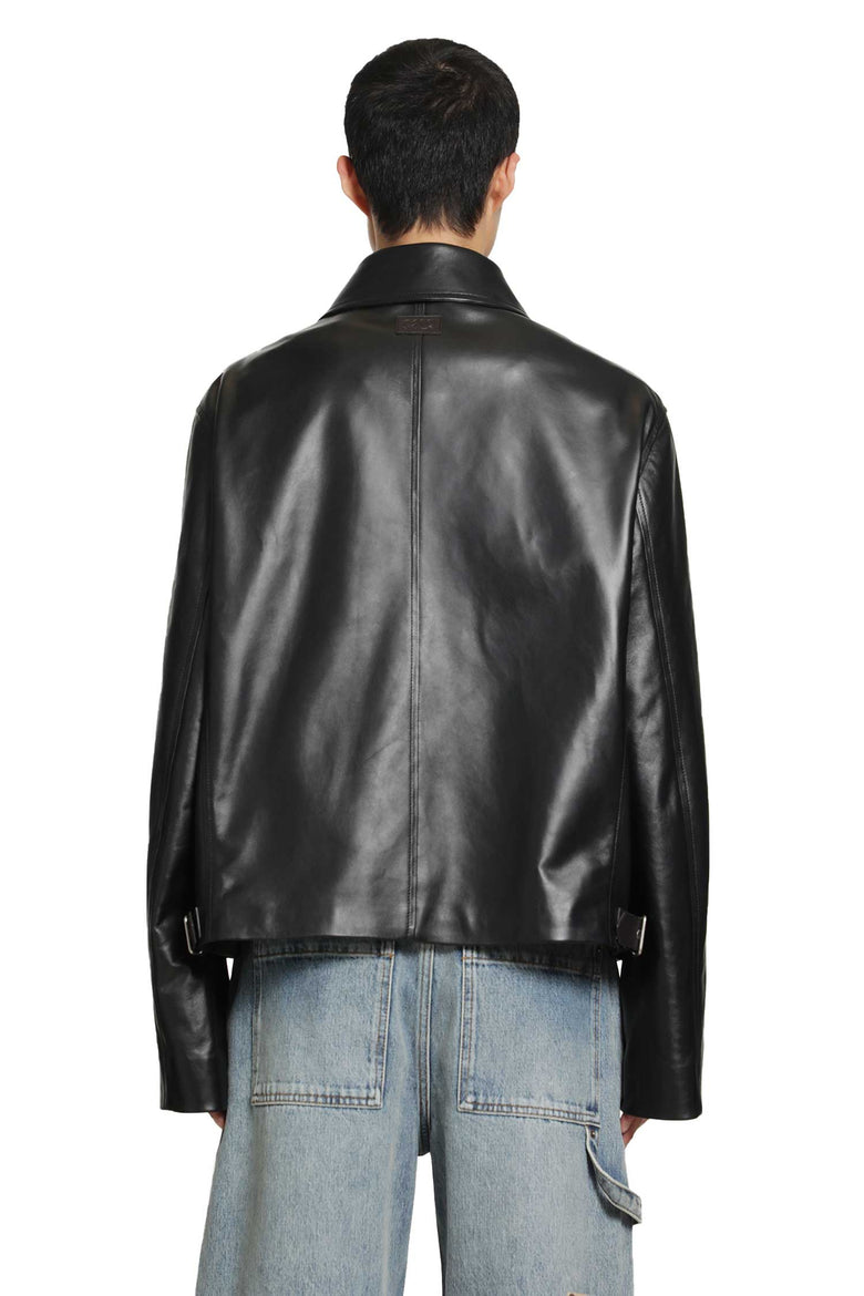 LOEWE Zip-Up Jacket in Lambskin man