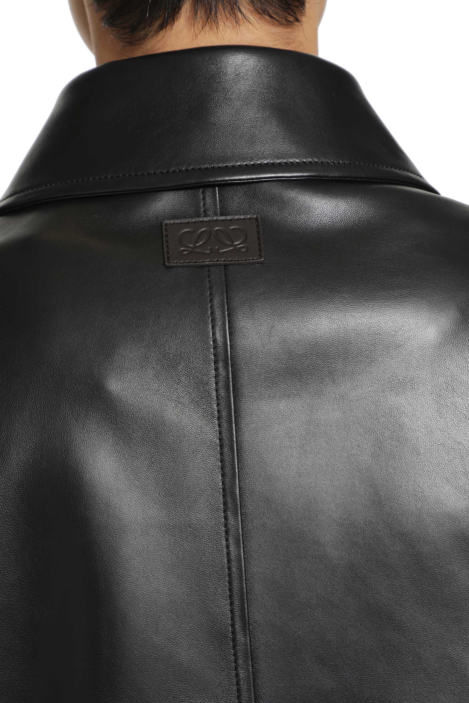 LOEWE Zip-Up Jacket in Lambskin man