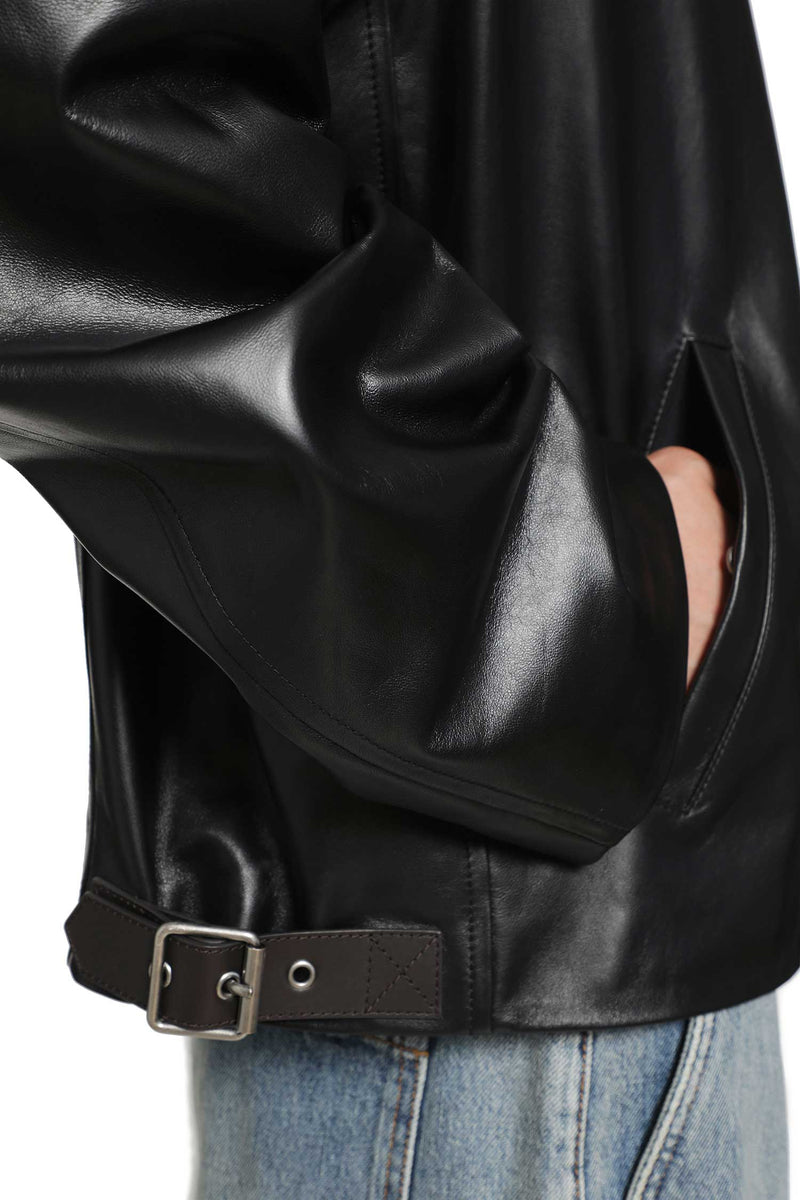 LOEWE Zip-Up Jacket in Lambskin man