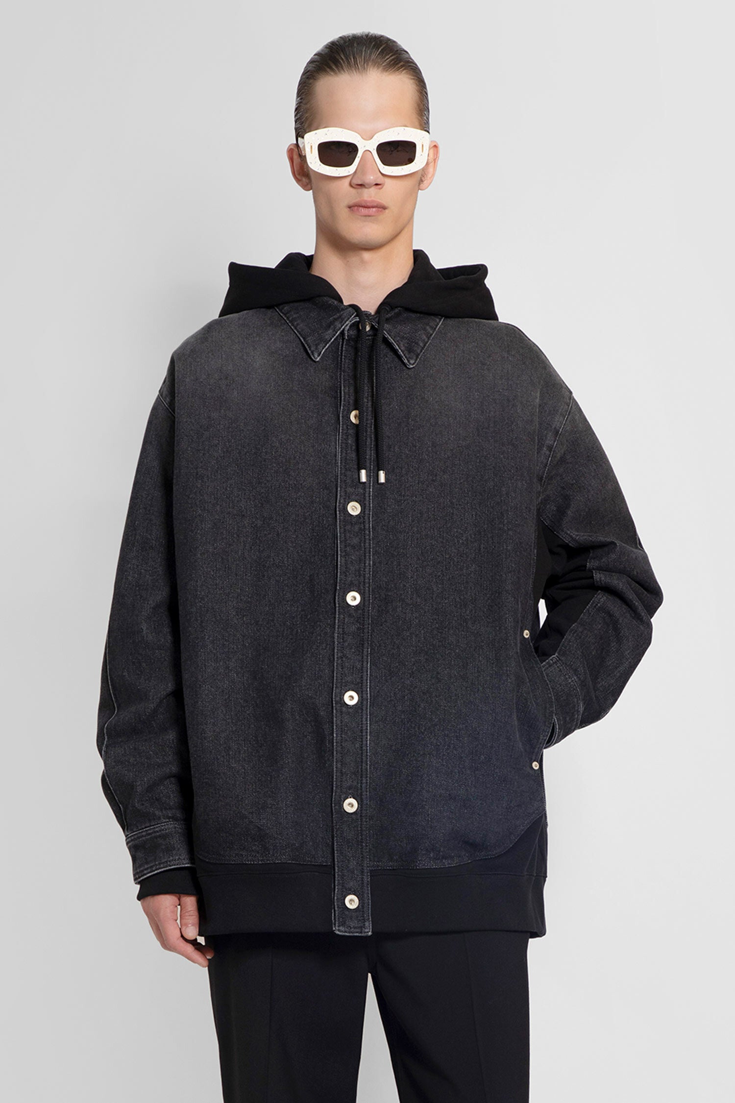 LOEWE MAN BLACK JACKETS