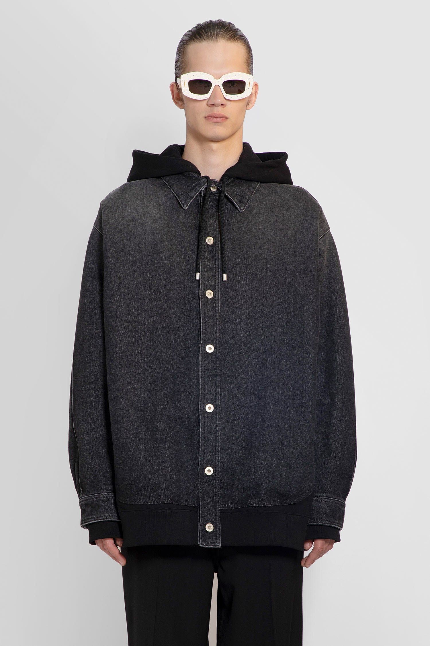 LOEWE MAN BLACK JACKETS