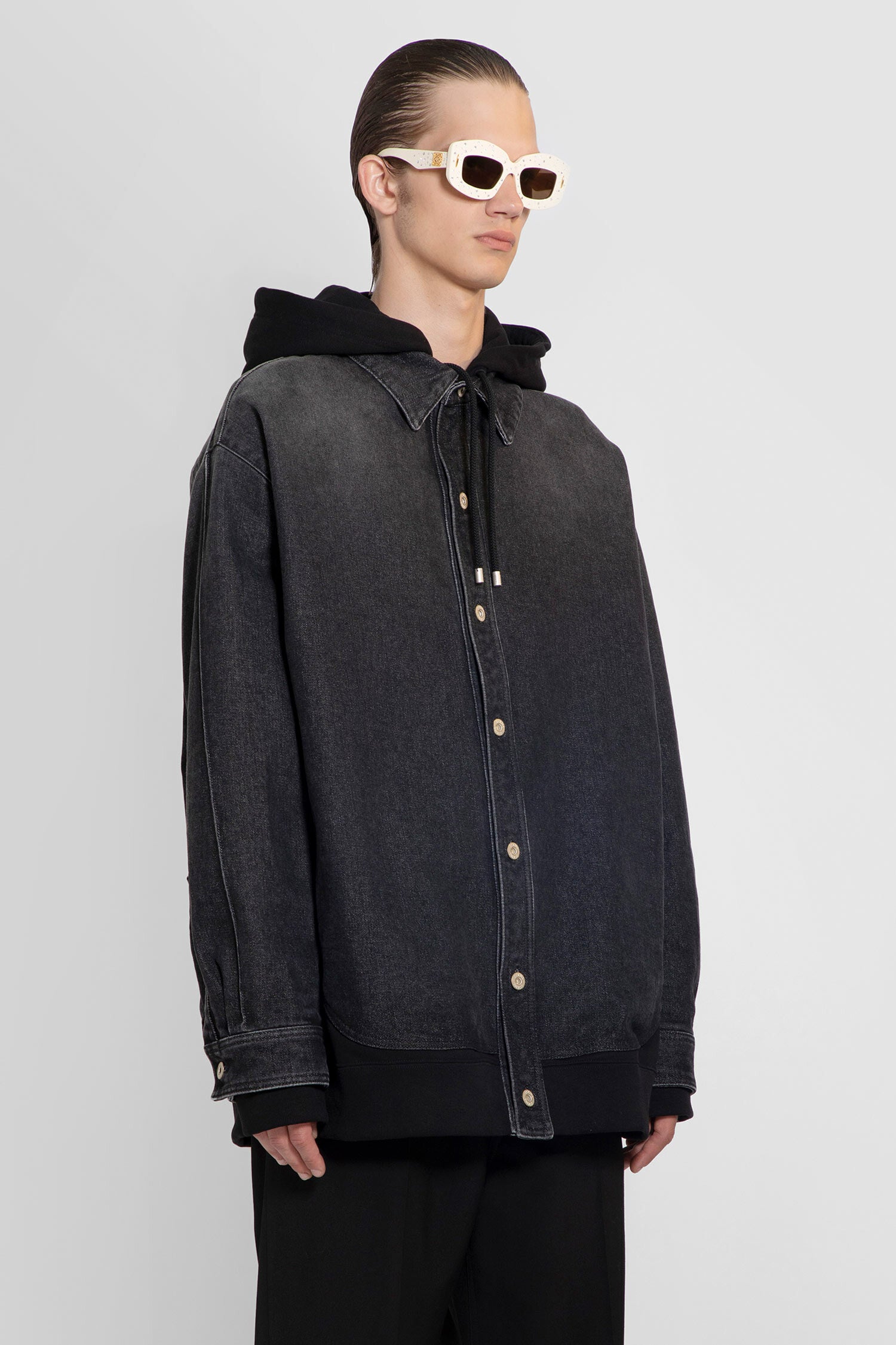 LOEWE MAN BLACK JACKETS