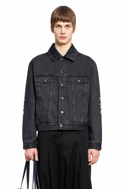 LOEWE MAN BLACK JACKETS