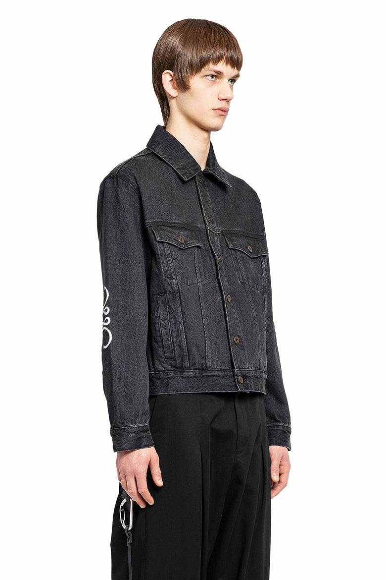 LOEWE MAN BLACK JACKETS