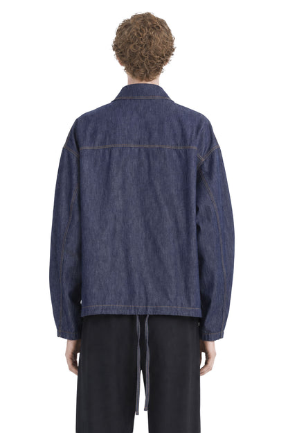 Jacket in Lightweight Cotton Chambray