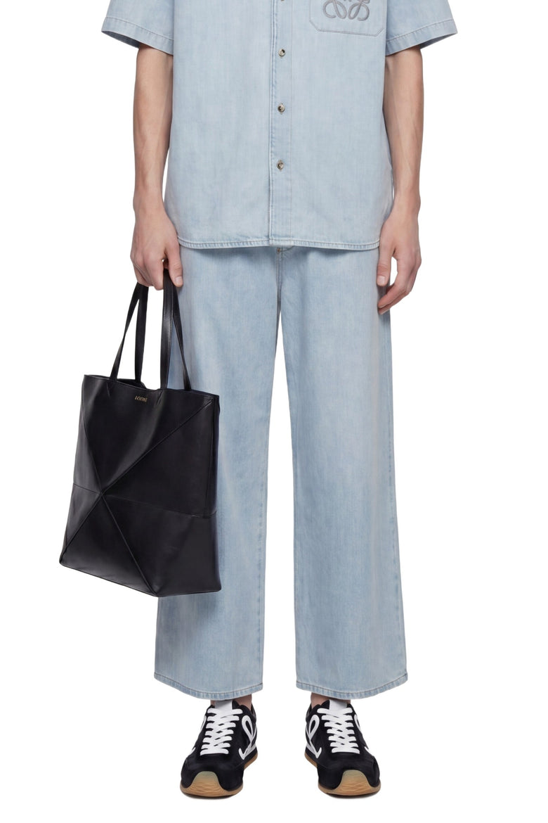 LOEWE Drawstring Trousers in Denim man